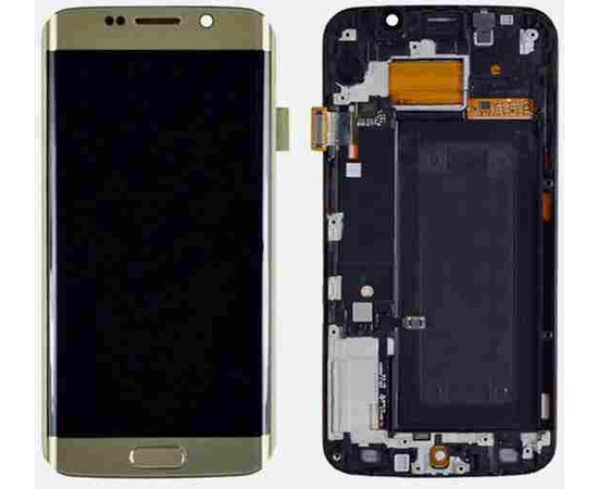 Replacement for SAMSUNG S7EDGE GOLD OLED DISPLAY - Quality Phone Parts in Sri Lanka